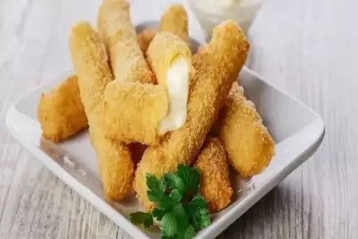 ااصابع الدجاچ والجبنه