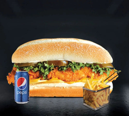 وجبة برجر شاورما